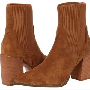 Steve Madden Boots Reece Suede Heeled Size 7